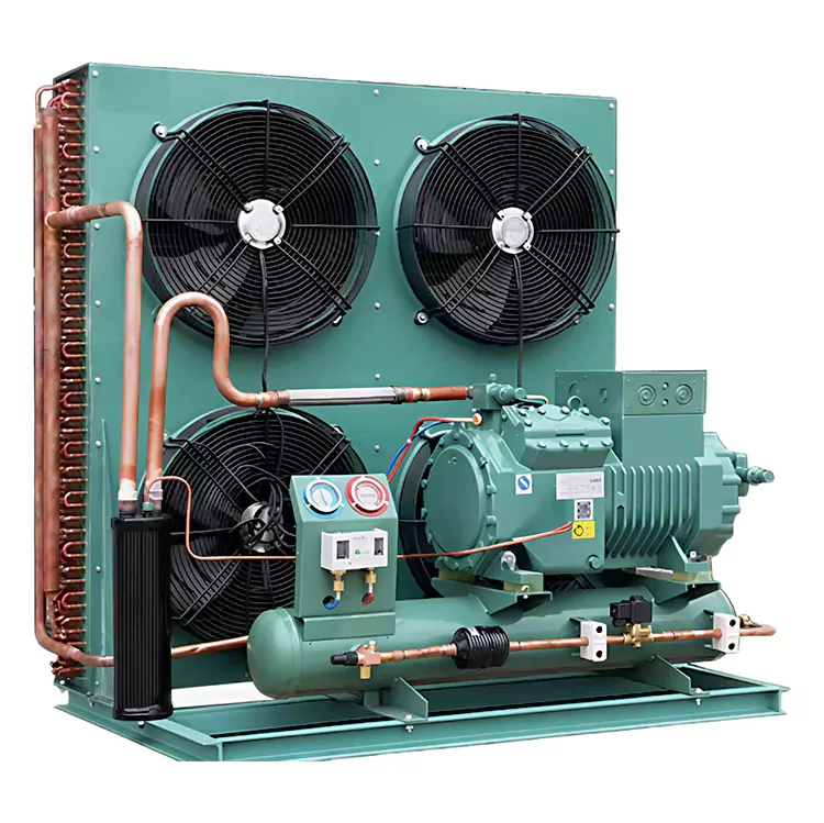 Semi Hermetica Piston compressor Unit